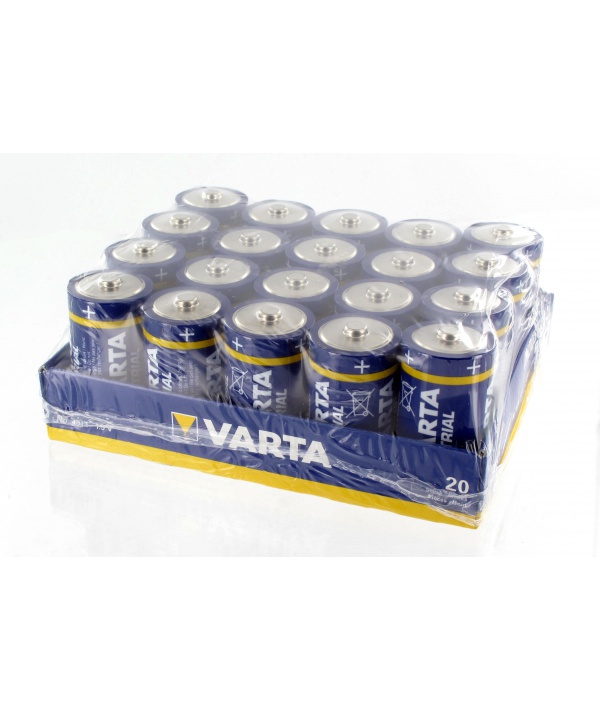 Pile Alcaline Industrial VARTA - LR20 D - Batteries4pro