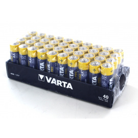 Boite de 40 Piles Alcalines LR6 Varta Industrial