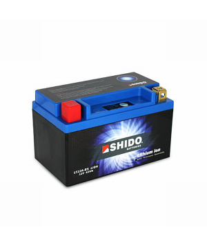 Batterie moto LiFePO4 12.8V 3.5Ah 210A Shido LT12A-BS