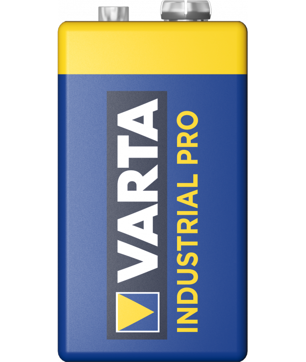6x 9V-Block Batterie 6LR61 MN1604 Lithium f Rauchmelder Varta Professional 6122 