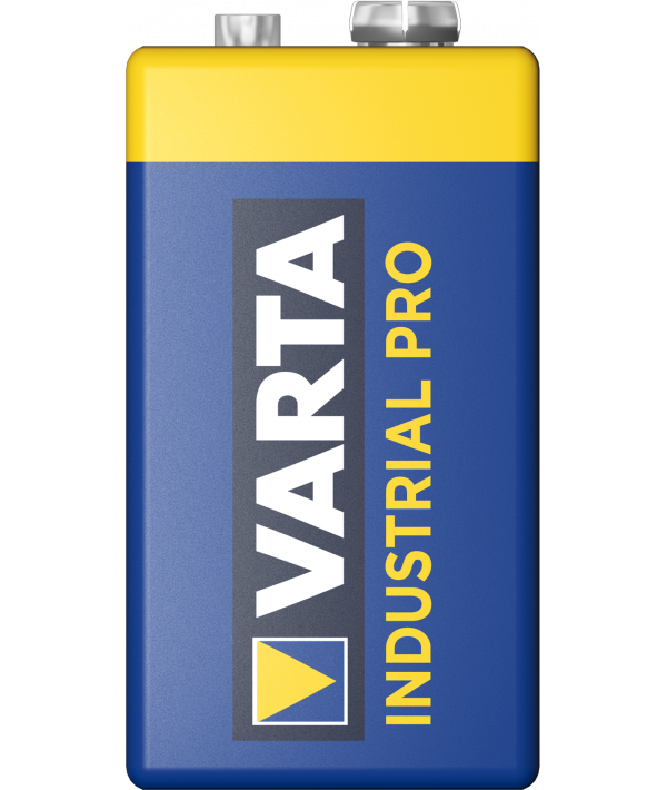 Pile Varta LR61 9 Volts rechargeable 200mAh pour détecteur de métaux