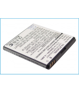 3.7V 1.2Ah Li-ion battery for ZTE Concord V768