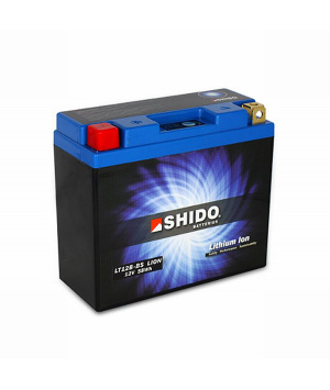 Batterie moto LiFePO4 12.8V 5Ah 300A Shido LT12B-BS