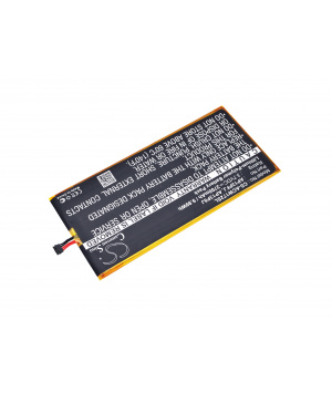 BATTERIE 3.7V 2.7AH LI-PO POUR ACER ICONIA B1-720 (AP13P8J)