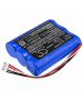 Battery 11.1 V 6.4 Ah Li-ion BU-16 for SUMITOMO TYPE-72