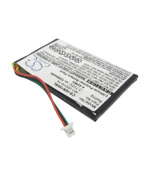Batterie 3.7V 1.25Ah LiPo pour GPS Garmin Nuvi 1695 (361-00019-14)