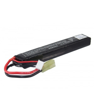 Akku 11.1V 1.1Ah LiPo LP850S3C013 für AirSoft