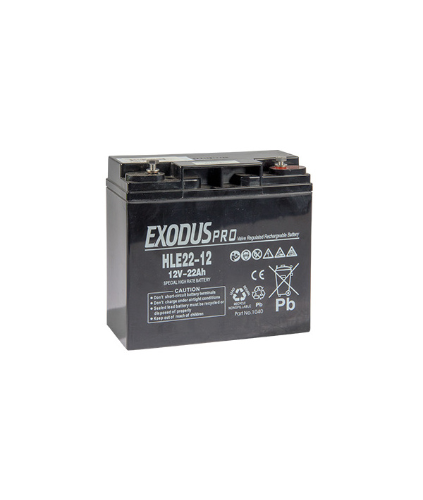 Batería de plomo 12V 12Ah High Rate Exodus Pro B1046 Special Booster