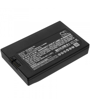 Batería 3.7V 4Ah LiPo CC3800GE para Druck DPI 612 Flex Pressure Calibrator