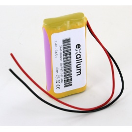 Pack li-ion 7.2V 2.6ah 2S1P with BMS 2447-3030-03