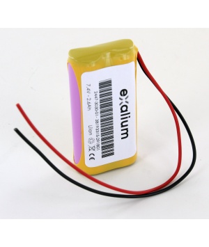 Pack li-ion 7.2V 2.6ah 2S1P con BMS 2447-3030-03