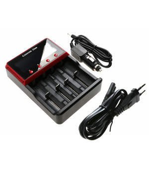 Charger 4 Li-Ion All formats IMR 26650, 18650, 17500