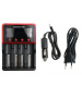Charger 4 Li-Ion All formats IMR 26650, 18650, 17500