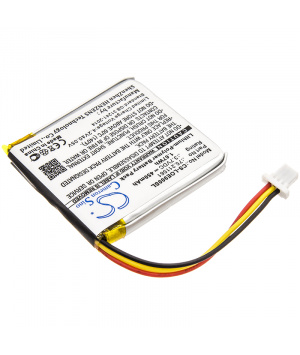 Battery 3.7V 450mAh LiPo for HELMET LOGITECH UE9000