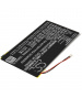 Batterie 3.7V 1.5Ah LiPo pour Barnes & Noble GlowLight 6