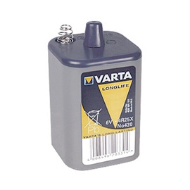 Batteria 6V 4R25 per uso professionale