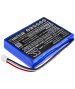 7.4V 2.3Ah Li-ion battery for Cassidian P3G