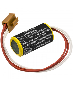 Batterie 3.6V 1.6Ah Lithium für OMRON C500-BAT08