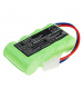 Battery 4.8V 2Ah Ni-MH for Lithonia D-AA650BX4 LONG