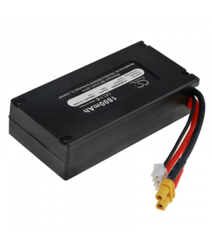 Batterie 7.4V 1.8Ah LiPo pour drone MJX B6 race, Bugs 8