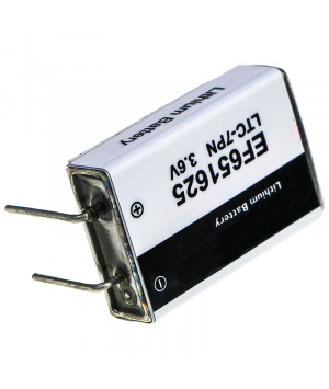 Pile Lithium 3.6V 750mAh , LTC-7PN (EF651625)