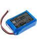 Batterie 7.4V 1.8Ah LiPo pour Robot lave-vitres SICHLER PR-127