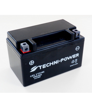 Batterie Plomb gel 12V 8.6Ah +G Démarrage (YTZ10S)