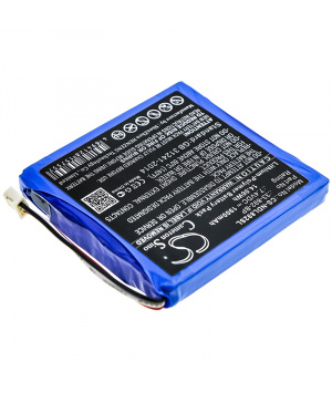 Batterie 7.4V 1.9Ah LiPo pour Testeur Ideal 33-892 SecuriTest Pro