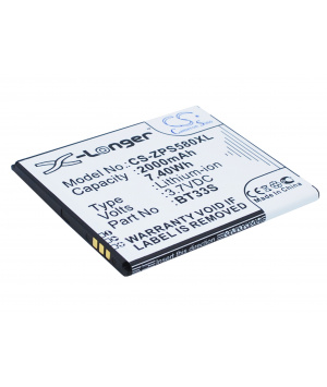 Battery 3.7V 2Ah Li-ion BT33S for ZOPO 6580