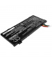 Batterie 11.4V 4Ah LiPo pour Medion Erazer X6805