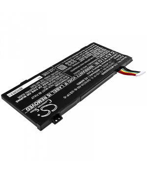 Batterie 11.4V 4Ah LiPo pour Medion Erazer X6805
