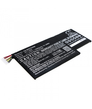 Batería 11.4V 4.5Ah LiPo BTY-M6K para MSI GF75