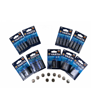 Mega Pack Full VARTA LONGLIFE Power - Baterías de litio