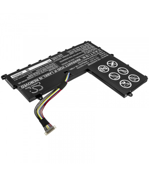 Batería 11.4V 4.05Ah LiPo B31N1503 para Asus EeeBook E202SA