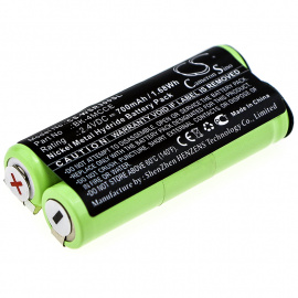 Batterie 2.4V 700mAh NiMh pour WATERPIK Sensonic Plus SR-3000E