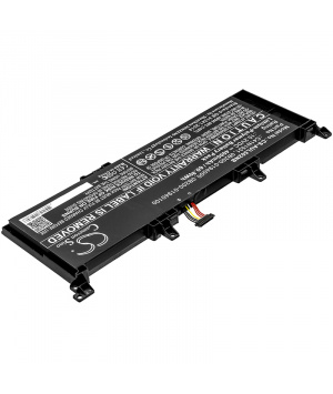 15.2V 4Ah LiPo C41N1531 Akku für ASUS ROG STRIX G502VY