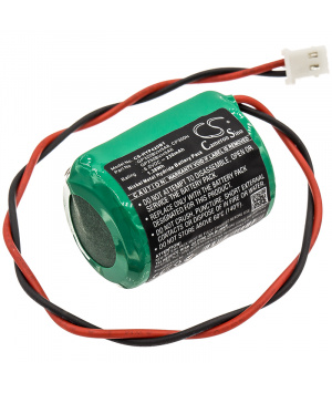 Batteria NiMh da 6V 230mAh per Honeywell Risco Eurosec XS3D