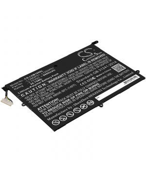 Battery 3.75V 6.6Ah LiPo for Lenovo Miix 10