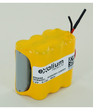 Batterie Ni-Cd 7.2V 700mAh PC01349 Arts (805492)