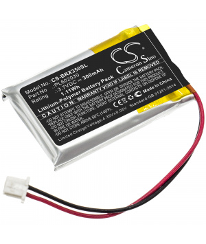 Akku 3.7V 300mAh LiPo PL602030 für BlueParrott VXI B350-XT