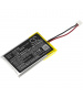 3.7V 0.46Ah Li-Polymer batterie für SportDog SD-1875 Remote Beeper