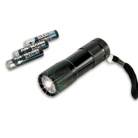 Mini antorcha 9 LEDs Ansmann + 3 pilas AAA