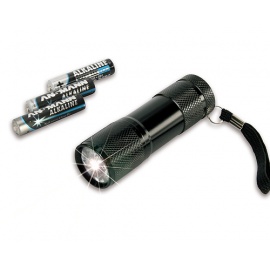 Mini Taschenlampe 9 LEDs Ansmann + 3 AAA-Batterien