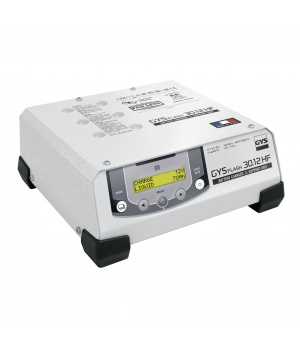 Chargeur inverter batterie Plomb 12V 30A de 10 à 400Ah GYSFLASH 32.12 HF