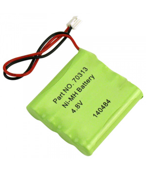 Batería 4.8V 700mAh NiMh 70313 para AstralPool Hurlcon VX VX Salt Chlorinator