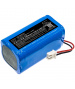 Batteria 14.8V 800mAh Li-ion per pulitore finestre Ecovacs W950