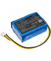 Batterie 14.8V 800mAh Li-ion HB16815 pour Nettoyeur multi-surfaces Robot E. Ziclean HOBOT 288