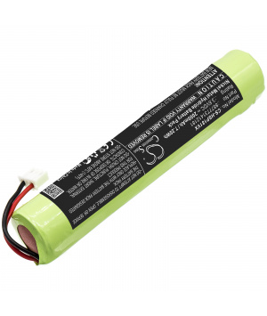 Batterie 3.6V 2Ah NiMh pour brosse HURRICANE Spin Scrubber