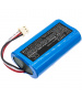 Battery 3.7V 10.2Ah Li-ion for Altec Lansing Omni Jacket iMW678