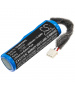 Batteria 3.7V 3.4Ah Li-Ion per altoparlante BRAVEN BRV-1M